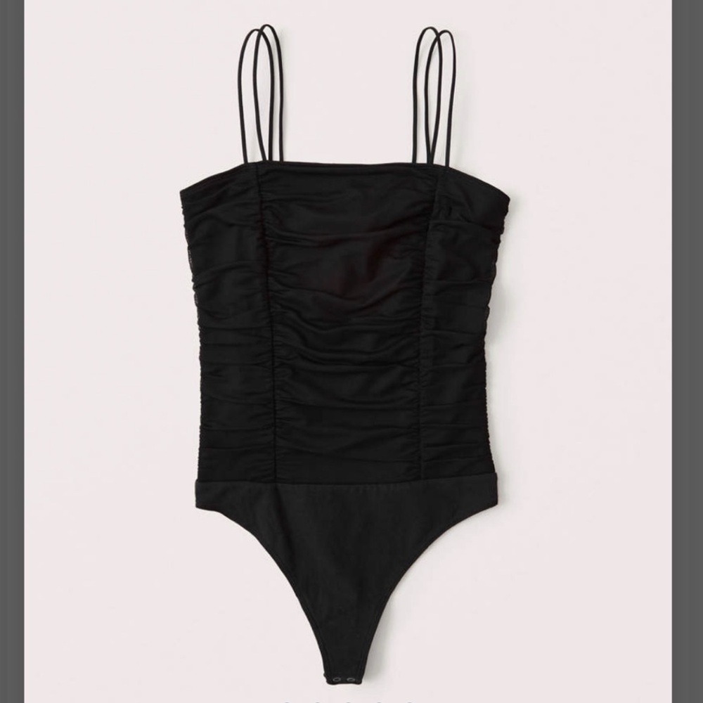 ruched bodysuit | abercrombie